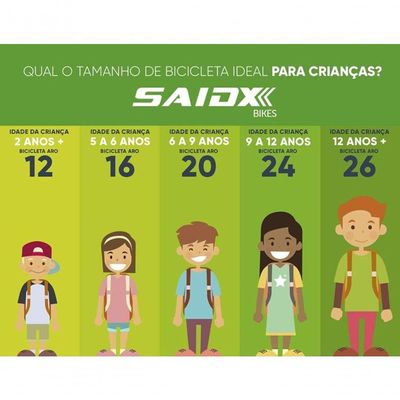 Bicicleta Aro 20 Bike Bmx Cross Freestyle Infantil Saidx Laranja