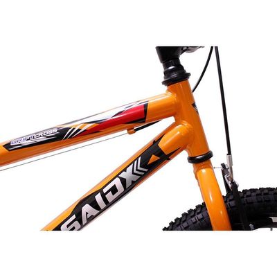 Bicicleta Aro 20 Bike Bmx Cross Freestyle Infantil Saidx Laranja