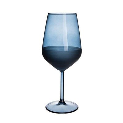 Taça Copa E Cia Duo 490ml Em Vidro Azul Navy