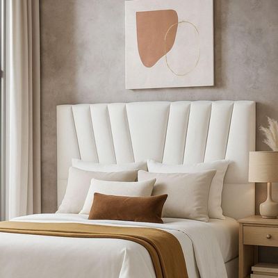 Cabeceira Cama Box Casal 140 Cm Lizza Em Corino Com Frame Branco