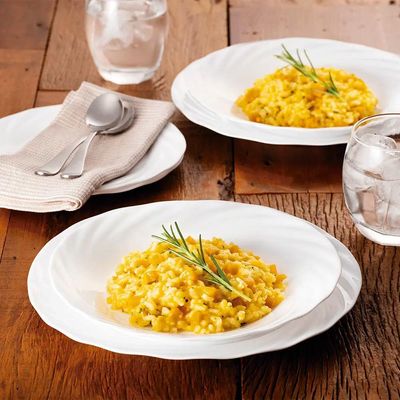 Prato Duralex Jasmim Fundo Sopa 24cm - Nadir