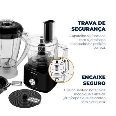 Multiprocessador Britânia 5 em 1 900W All In One BMP900 127V