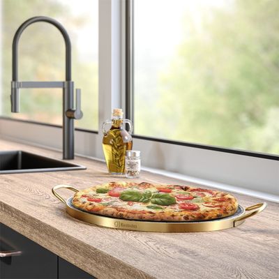Pedra para Pizza Electrolux de Pedra Sabão com Alças de Cobre Não se aplica