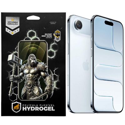 Kit Película Hydrogel HD Frontal + Traseira para iPhone Air - Proteção Completa - Gshield