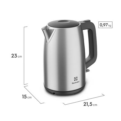 Chaleira Elétrica Electrolux 1,7L Experience com Desligamento Automático (EEK25) 220V