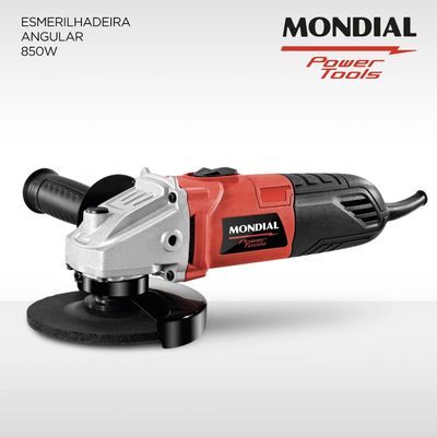 Esmerilhadeira Angular Mondial FES-02 4-1/2" - 850W 127V UNICA