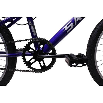 Bicicleta Aro 20 Bike Infantil Meninos Masculino Saidx Azul