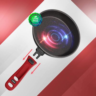 Panela Polishop iChef Ultra Sauté Petit Shark Series Vermelha 20cm ND / ND