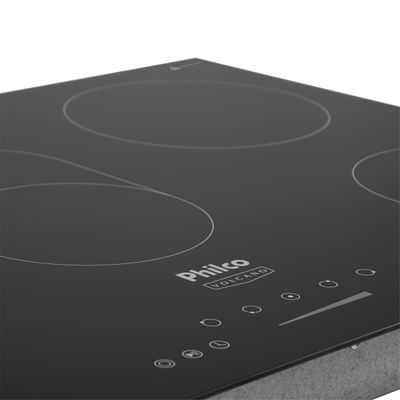 Cooktop Elétrico Philco 5 Queimadores 8400W Volcano PCT55VC 220V 220V