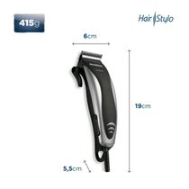 Cortador De Cabelos Mondial Hair Stylo Cr-02 127v-preto/prata