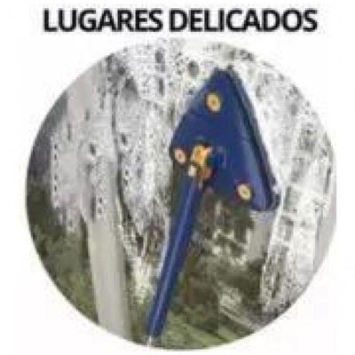 Kit Limpeza Profissional: Esfregão Triangular Rodo Limpador