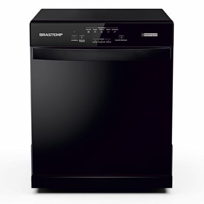 Lava-louças Brastemp 8 Serviços Preta BLF08AEANA 110V