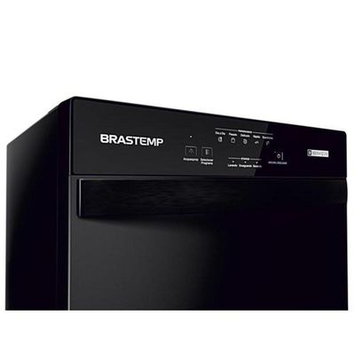 Lava-louças Brastemp 8 Serviços Preta BLF08AEANA 110V