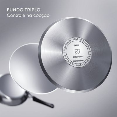 Panela Wok Antiaderente Electrolux Design 28 cm