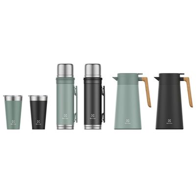 Copo Térmico Electrolux 560ml Preto Sense com Tampa Hermetica