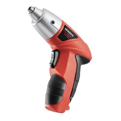 Parafusadeira Mondial FPF-05 à Bateria com 1 Prolongador e 11 Bits - 4,8V Bivolt
