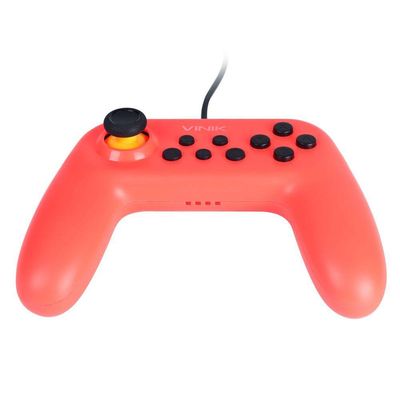 Kit Com 2 Controles Para Nintendo Switch Com Fio Usb Modelo Ns Color - Vinik