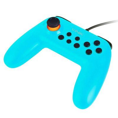 Kit Com 2 Controles Para Nintendo Switch Com Fio Usb Modelo Ns Color - Vinik