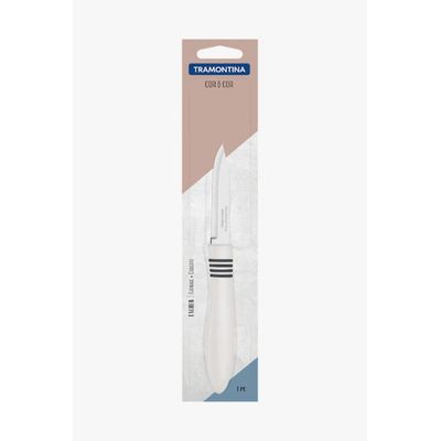 Faca Legumes Inox 3" Cor&Cor Off-White Tramontina