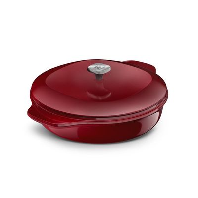 Jogo de Panelas Electrolux de Ferro Fundido Esmaltado Vermelha Expert com 2 Peças