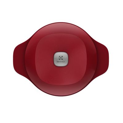 Jogo de Panelas Electrolux de Ferro Fundido Esmaltado Vermelha Expert com 2 Peças