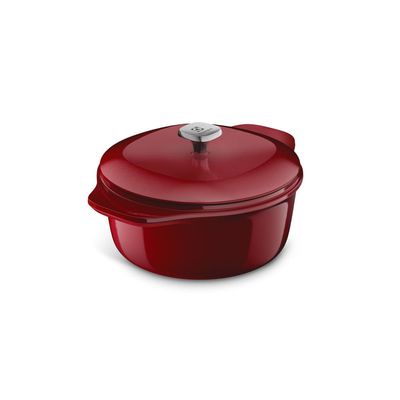 Jogo de Panelas Electrolux de Ferro Fundido Esmaltado Vermelha Expert com 2 Peças