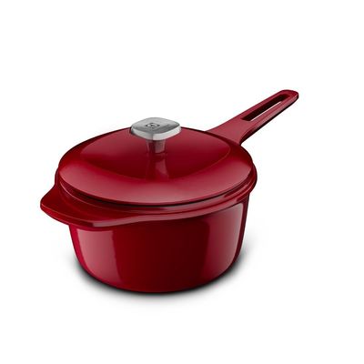 Jogo de Panelas Electrolux de Ferro Fundido Esmaltado Vermelha Expert 2 Peças