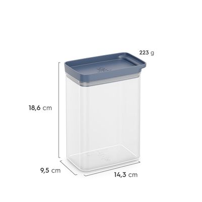 Pote Hermético Organizador Electrolux Experience Empilhável Modular 1,75L Não se aplica