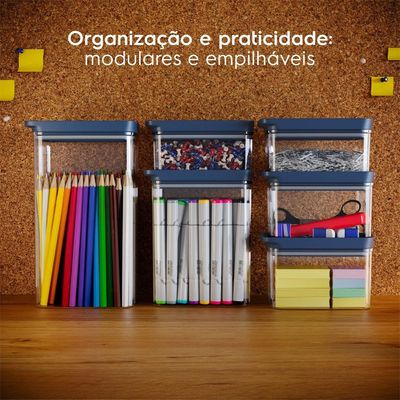 Pote Hermético Organizador Electrolux Experience Empilhável Modular 1,75L Não se aplica