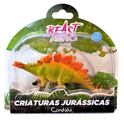 Dinossauro Beast Alive Criaturas Jurássicas Stegosaurus