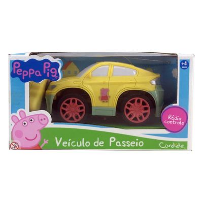 Veiculo de Passeio - RC 3 func - pilhas - Peppa Pig