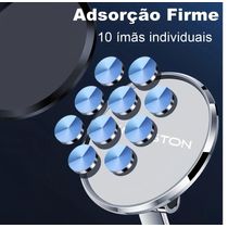 Suporte Magnético Mesa Veicular Dobramento Duplo Rotação 360° CJ-69