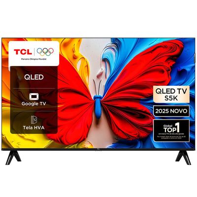 Smart TV 43 Polegadas Google TV QLED 43S5K TCL