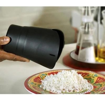 Pipoqueira Microondas Panela Multiuso Silicone Macarrao Arroz Balde Sem Oleo Retratil Premium