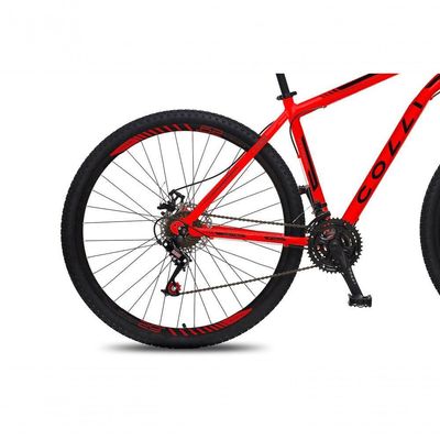 Bicicleta Athena Aro 29 Em Aço Com 21 Marchas Colli Vermelho
