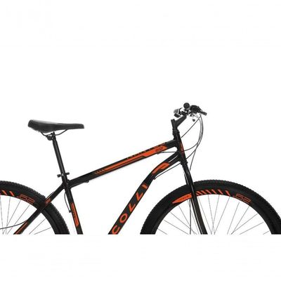 Bicicleta Aro 29 Colli Bike Nantes Freio A Disco Preto-laranja
