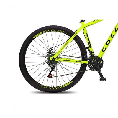 Bicicleta Athena Aro 29 Em Aço Com 21 Marchas Colli Amarelo