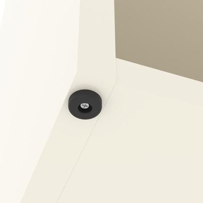 Armário Para Escritório Com 1 Gaveta E 3 Nichos 99cm Tech - Off White E Cedro
