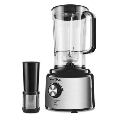 Multiprocessador Britânia 5 Em 1 Inox 900W BMP2700P Turbo 220V