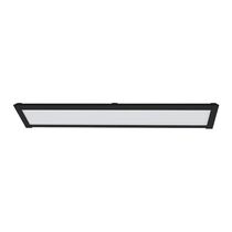 Luminária Led Taschibra Tl Slim 20 De Sobrepor 40w Bivolt Preta 4000k Luz Neutra