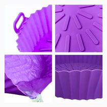 Forma De Silicone Reutilizável Para Fritadeira A Ar Air Fryer