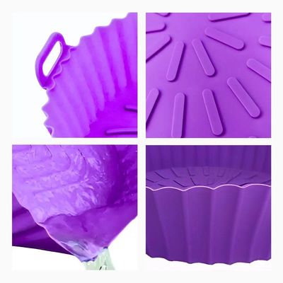 Forma De Silicone Reutilizável Para Fritadeira A Ar Air Fryer