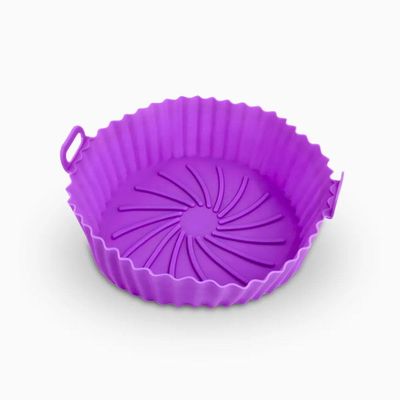 Forma De Silicone Reutilizável Para Fritadeira A Ar Air Fryer