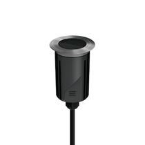 Embutido De Solo Led Stella S.ground 6,5w Com Caixa De Instalação Bivolt Inox 3000k Luz Amarela