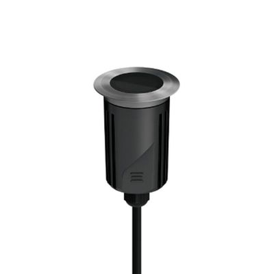 Embutido De Solo Led Stella S.ground 6,5w Com Caixa De Instalação Bivolt Inox 3000k Luz Amarela
