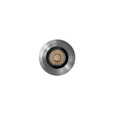 Embutido De Solo Led Stella S.ground 6,5w Com Caixa De Instalação Bivolt Inox 3000k Luz Amarela