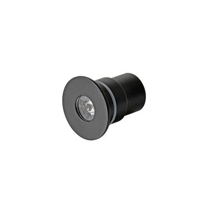 Embutido De Solo Led Nordecor Sisa 6394 2w 12v Preto 3000k Luz Amarela 3000k