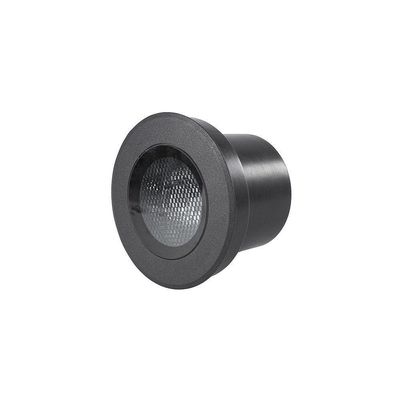 Embutido De Solo Led Nordecor Senf 6845 15w 12° Alto Irc 90 Bivolt Preto 2700k Luz Amarela