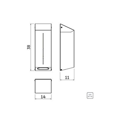Dispenser Interfolhas Em Aço Inox Tramontina
