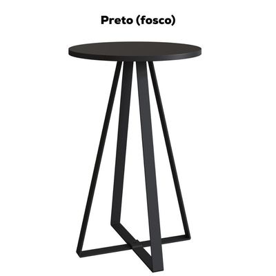 Conjunto 2 Mesas Laterais Sala Estar 27958 Preto Artesano Preto